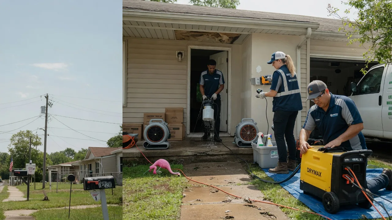 Storm Damage Water Removal in Columbia, PA near me